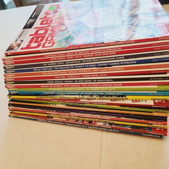 Tabletop Gaming Magazines 20 Issues From 2015-2018 - Picture 4 of 10